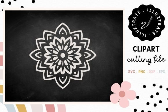 Download Floral Mandala Cutting File, Mandala SVG - Floral Collection