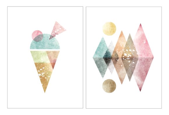 Download Abstract Wall Decoration Water Color - Decoration Collection