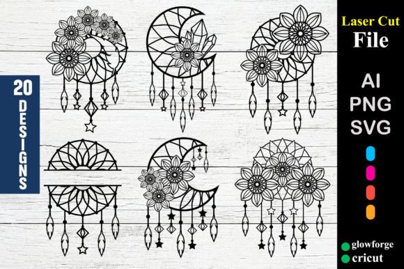 Download Tribal Boho Dreamcatcher 20 SVG Bundle - Svg bundle Collection