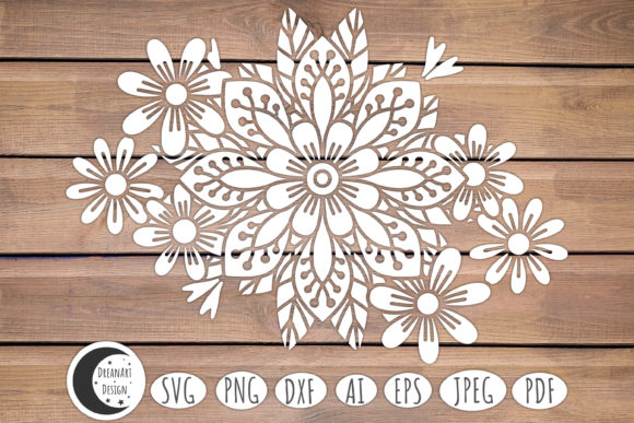 Download Floral Svg, Flower Svg, Mandala Svg - Floral Collection