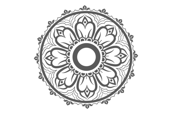 Download Mandala Ornament. Decorative Floral Patt - Floral Collection