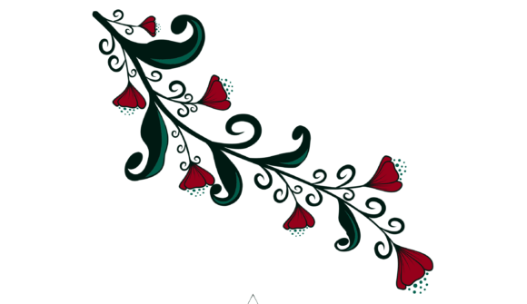 Download Cute Floral Motif Svg - Floral Collection