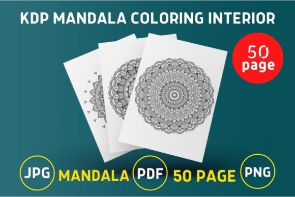 Download Mandala Coloring Book KDP Design - Book Collection