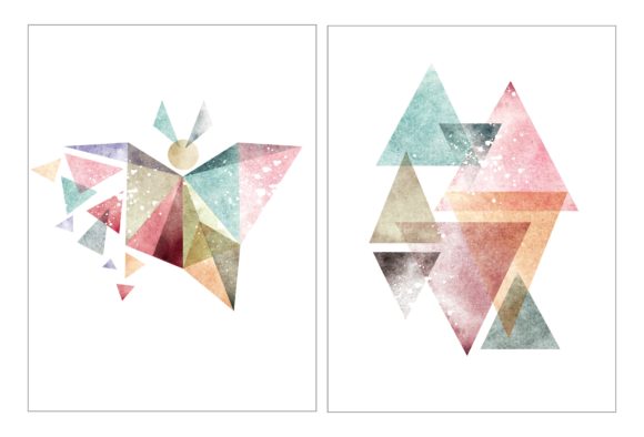 Download Abstract Wall Decoration Water Color - Decoration Collection