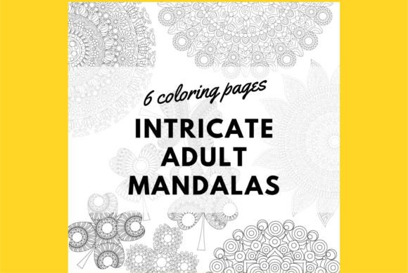 Download Intricate Adult Mandala Coloring Pages - Adult mandala Collection