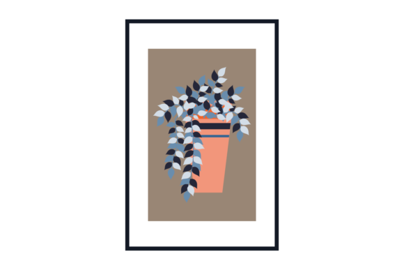Download Floral Plant Wall Decoration Svg - Floral Collection
