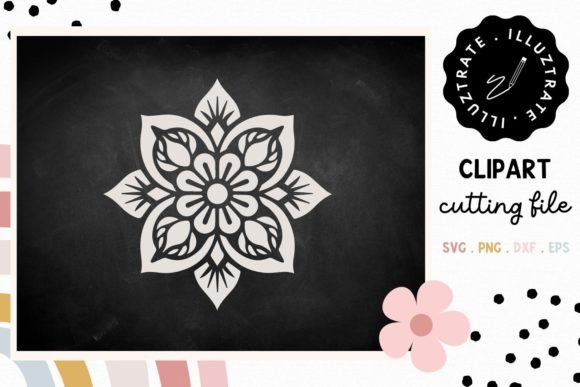 Download Floral Mandala Cutting File, Mandala SVG - Floral Collection