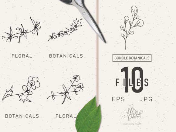 Download Floral Element Bundle 52 - Floral Collection