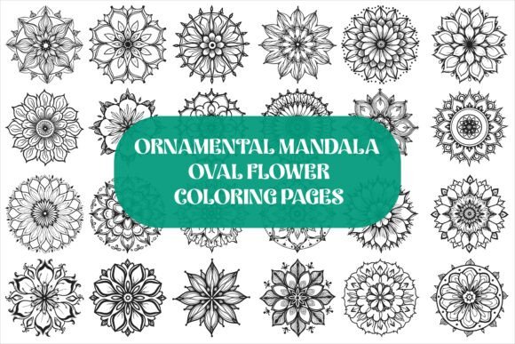 Download Flower Coloring Page Ornamental Mandala - Ornamental mandala Collection