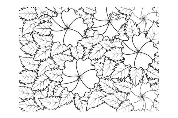 Download Floral Coloring Page Book for Adults - Book Collection