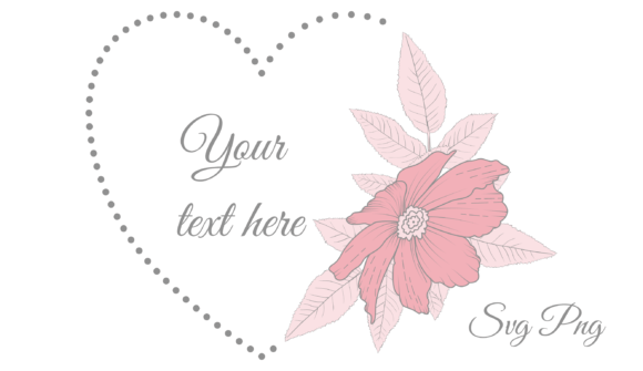 Download Heart Floral Motif - Floral Collection