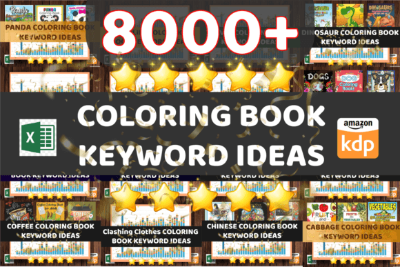 Download 8000+ KDP COLORING BOOK KEYWORD IDEAS - Book Collection